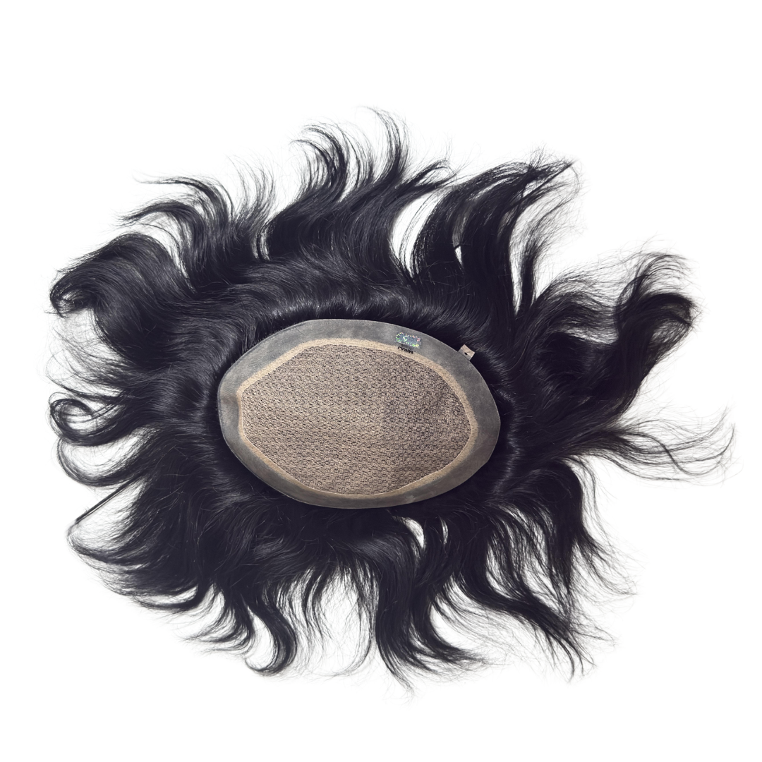 Miraz Hair Patch for Men – Natural-Looking, Breathable & Sweat-Resistant Non-Surgical Hair Replacement by Hair Stream